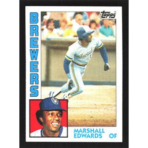 1984 Topps #167 Marshall Edwards
