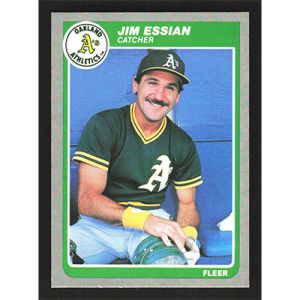1985 Fleer #423 Jim Essian