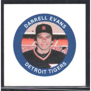 1985 Fun Foods Pin Proofs #NNO Darrell Evans