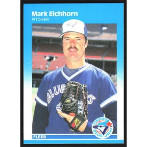 1987 Fleer #224 Mark Eichhorn