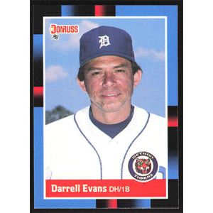1988 Donruss #250 Darrell Evans