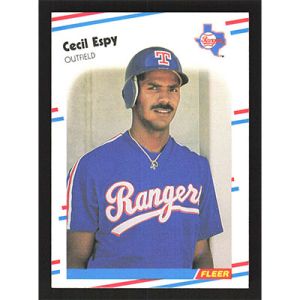 1988 Fleer #465 Cecil Espy