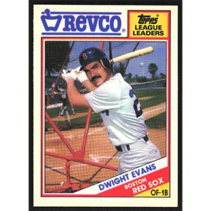 1988 Topps Revco League Leaders #24 Dwight Evans