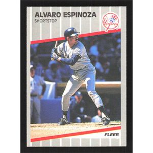 1989 Fleer Update #U-47 Alvaro Espinoza