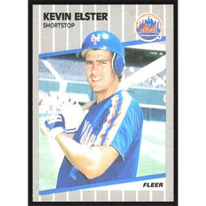 1989 Fleer #34 Kevin Elster