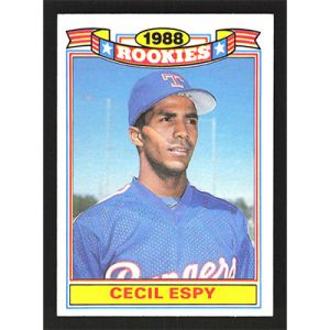 1989 Topps Rookies #7 Cecil Espy