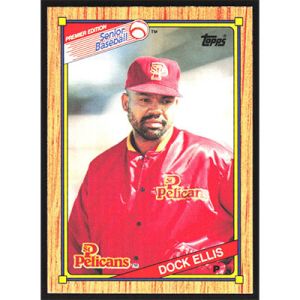 1989 Topps Senior League #116 Dock Ellis
