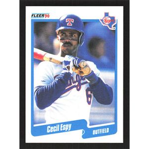 1990 Fleer #295 Cecil Espy