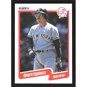 1990 Fleer #441 Alvaro Espinoza