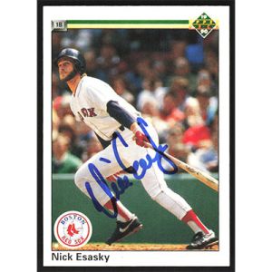 1990 Upper Deck #463 Nick Esasky Autographed