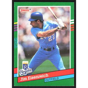 1991 Donruss #448 Jim Eisenreich
