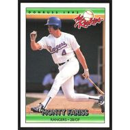 1992 Donruss The Rookies #35 Monty Fariss