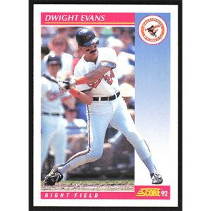 1992 Score #150 Dwight Evans