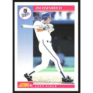 1992 Score #158 Jim Eisenreich