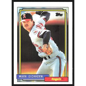 1992 Topps #435 Mark Eichhorn