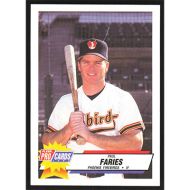 1993 Fleer/ProCards Triple A All-Stars #AAA-26 Paul Faries