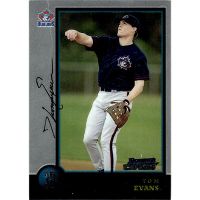 1998 Bowman Chrome #341 Tom Evans