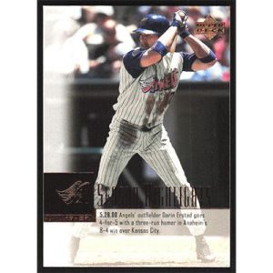 2001 Upper Deck #270 Darin Erstad Season Highlights Checklist