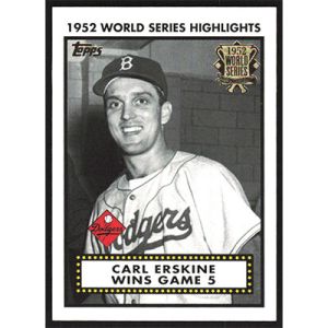 2002 Topps '52 World Series Highlights #52WS-5 Carl Erskine