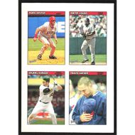 2006 Bazooka 4-on-1 Stickers #47 D. Erstad/D. Young/E. Durazo/T. Hafner