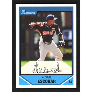 2007 Bowman Draft Future's Game Prospects #BDPP90 Alcides Escobar