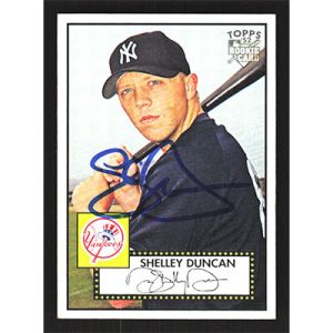 2007 Topps Rookie '52 #182 Shelley Duncan Autographed