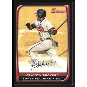 2008 Bowman #129 Yunel Escobar