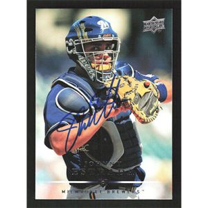 2008 Upper Deck #56 Johnny Estrada Autographed