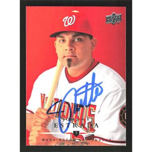 2008 Upper Deck #692 Johnny Estrada Autographed