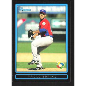 2009 Bowman Draft WBC Prospects #BDPW30 Paolo Espino