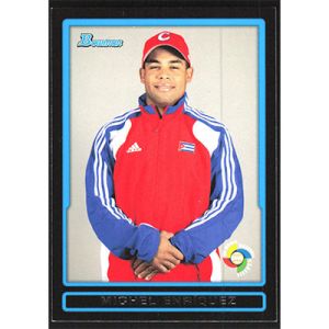 2009 Bowman Draft WBC Prospects #BDPW8 Michel Enriquez