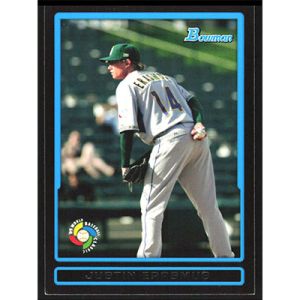 2009 Bowman WBC Prospects #BW11 Justin Erasmus