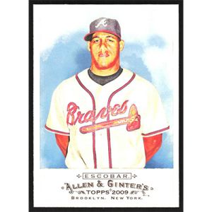 2009 Topps Allen & Ginter #304 Yunel Escobar SP