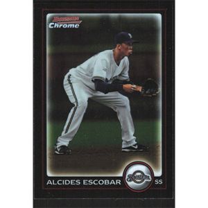 2010 Bowman Chrome #54 Alcides Escobar