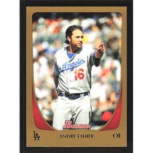 2011 Bowman Gold #66 Andre Ethier
