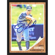 2011 Topps Heritage Minors #94 James Darnell Autographed