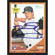 2011 Topps Heritage #276 Darwin Barney Autographed