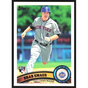 2011 Topps #427 Brad Emaus