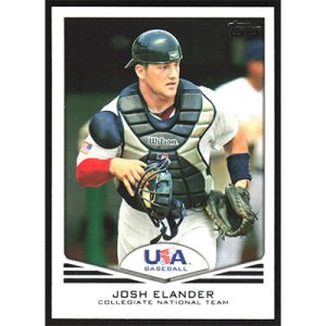 2011 USA Baseball #USA-3 Josh Elander