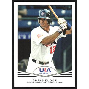 2011 USA Baseball #USA-4 Chris Elder