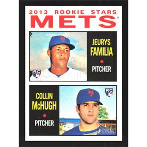 2013 Topps Heritage #398 J. Familia/C. McHugh Rookie Stars