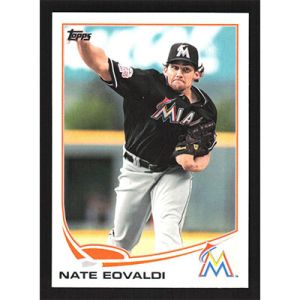 2013 Topps #563 Nate Eovaldi