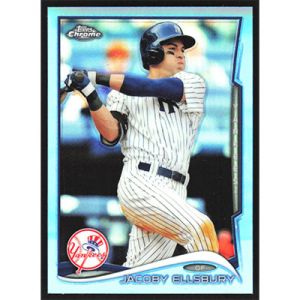 2014 Topps Chrome Blue Refractors #119 Jacoby Ellsbury