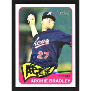 2014 Topps Heritage Minors #50 Archie Bradley Autographed