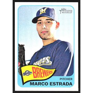 2014 Topps Heritage #304 Marco Estrada