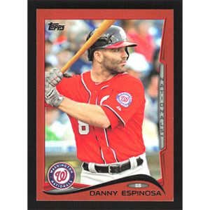 2014 Topps Orange #455 Danny Espinosa