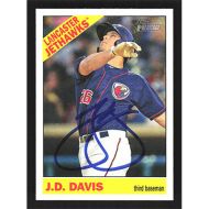 2015 Topps Heritage Minors #66 J.D. Davis Autographed