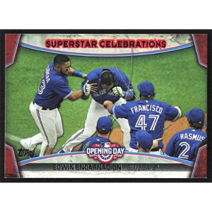 2015 Topps Opening Day Superstar Celebrations #SC-20 Edwin Encarnacion