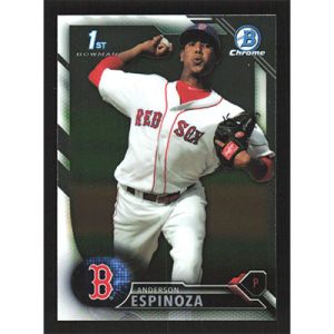 2016 Bowman Chrome Prospects #BCP40 Anderson Espinoza