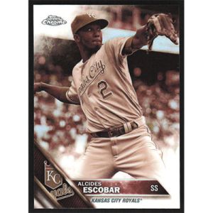 2016 Topps Chrome Sepia Refractors #117 Alcides Escobar